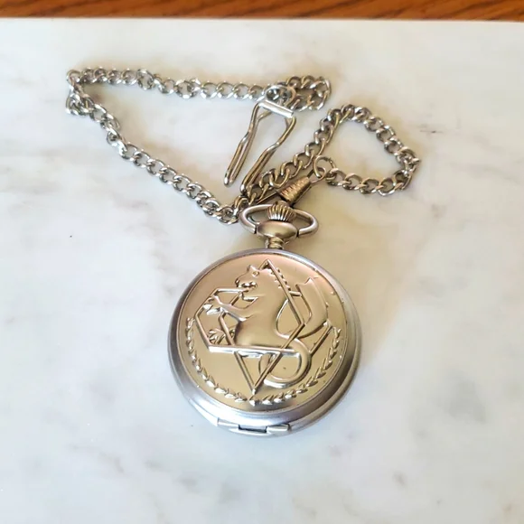 Fullmetal Alchemist Pocket Watch Anime Cosplay Collectible. - Picture 1 of 7